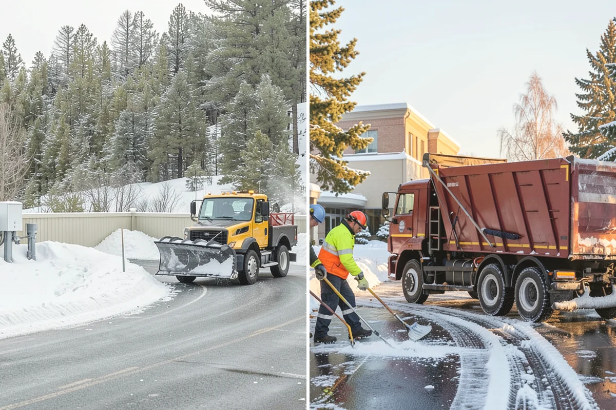 Ramp Snow Removal in Anacortes, Skagit County, WA - Clear the full ramp surface from base to crest
