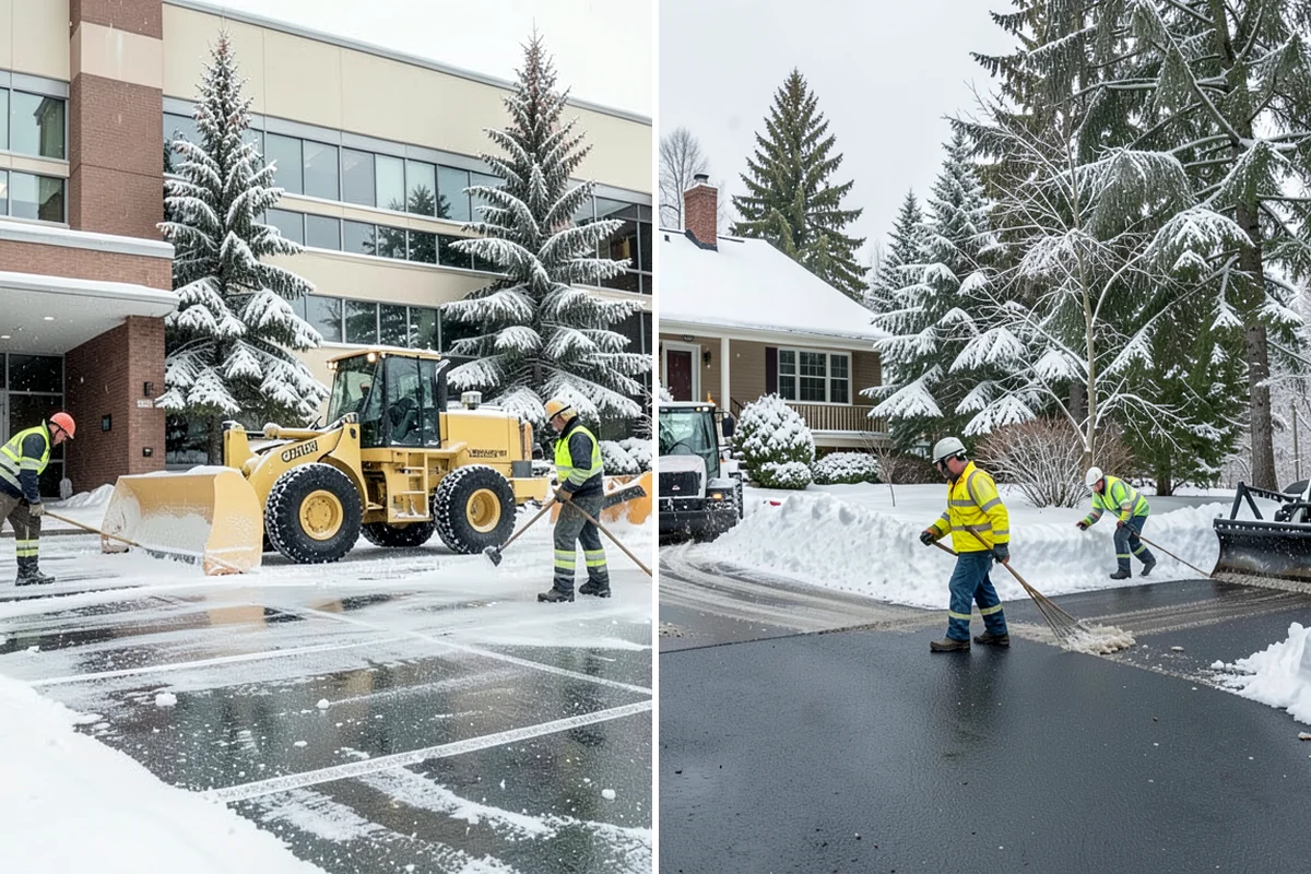 Ramp Snow Removal in Arlington, Snohomish County, WA - Clear the full ramp surface from base to crest