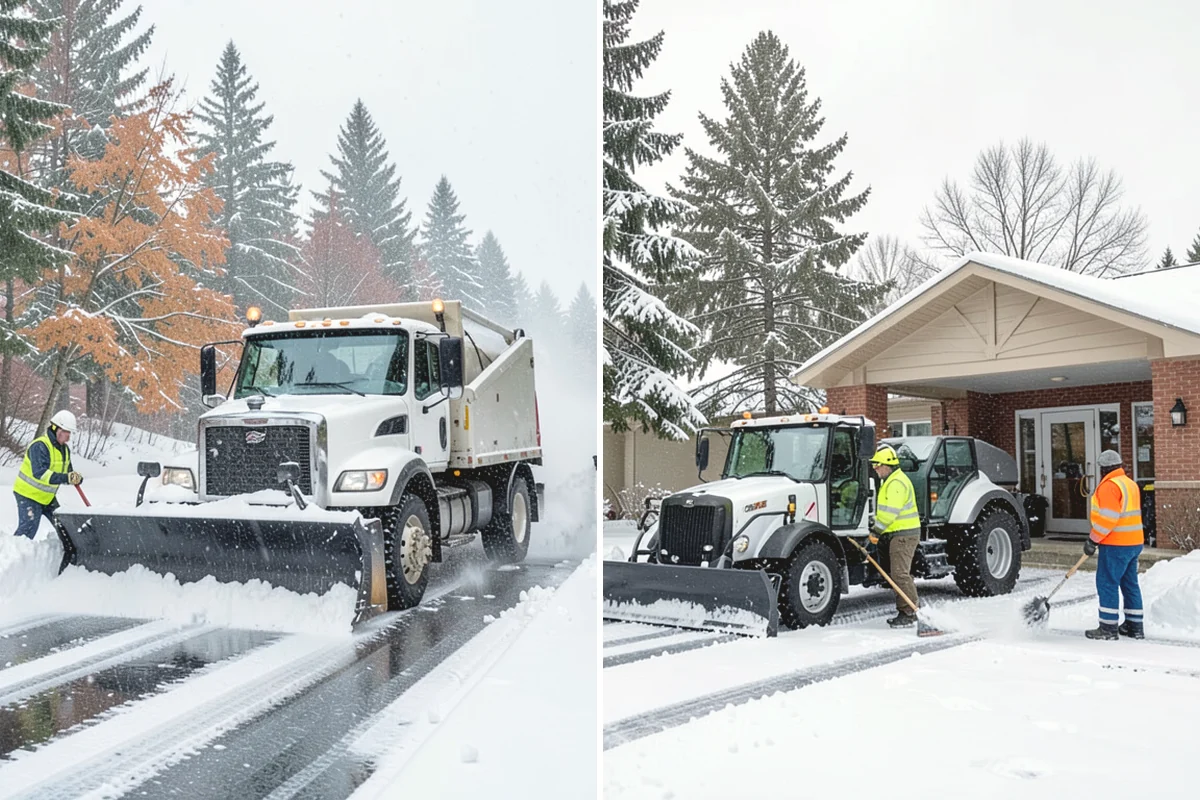 Ramp Snow Removal in Black Diamond, King County, WA - Clear the full ramp surface from base to crest