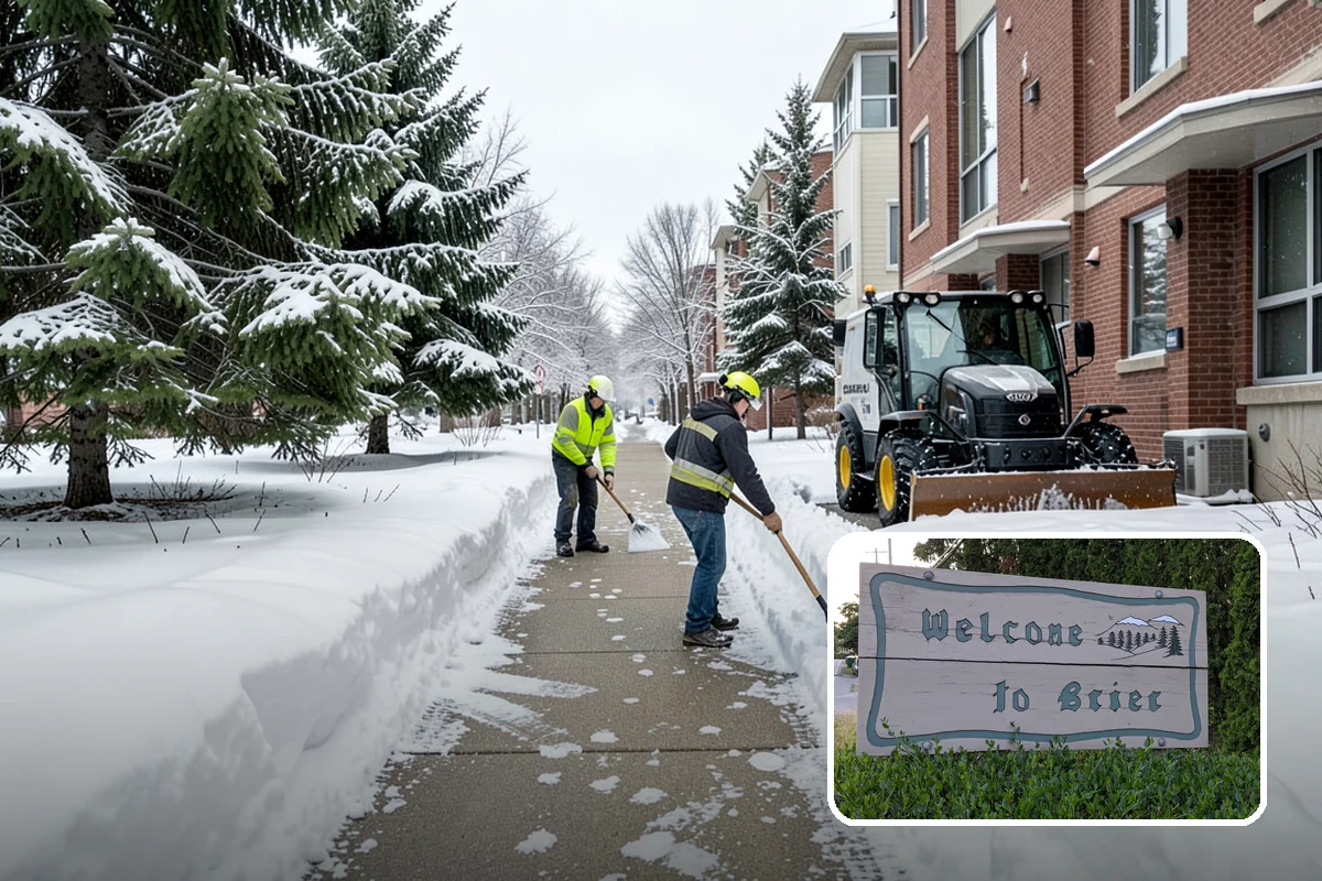 Ramp Snow Removal in Brier, Snohomish County, WA - Restores traction on the steepest, highest-risk surfaces