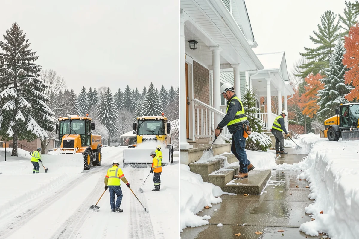 Ramp Snow Removal in Brier, Snohomish County, WA - Clear the full ramp surface from base to crest