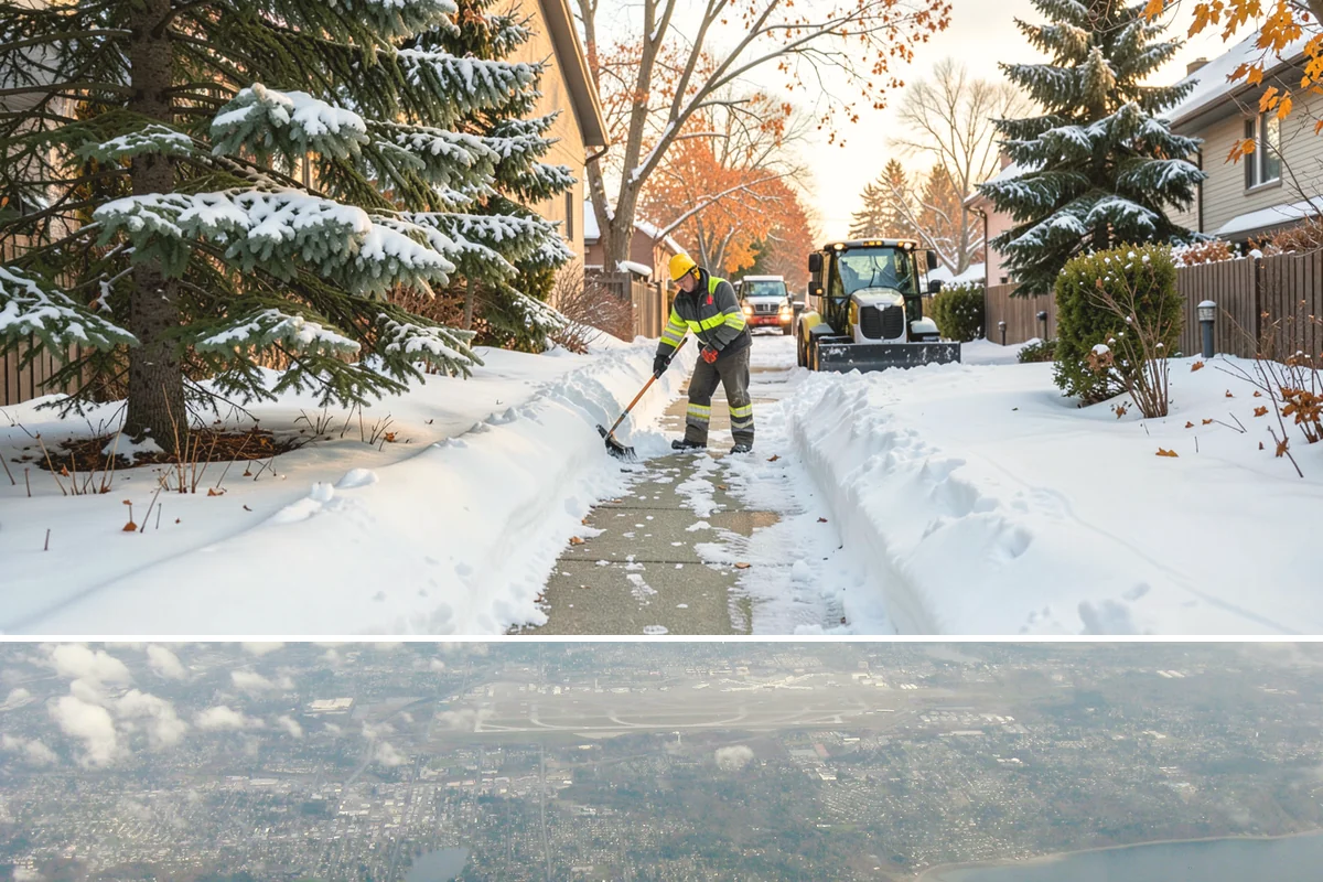 Ramp Snow Removal in Burien, King County, WA - Keep ramps on active treatment throughout any freeze event, most common in the lowlands from December into February.