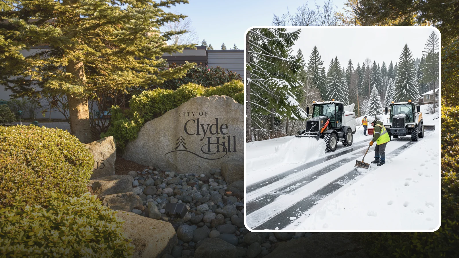 Ramp Snow Removal in Clyde Hill, King County, WA - Clearing of parking ramps and vehicle inclines where snow and ice make grade transitions dangerous for drivers.