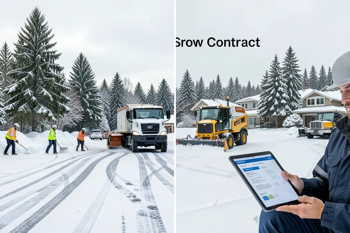 Ramp Snow Removal in Clyde Hill, King County, WA - Clear the full ramp surface from base to crest