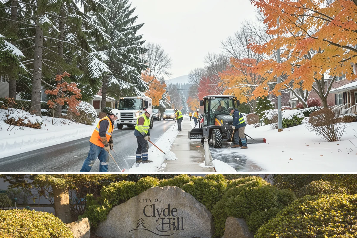 Ramp Snow Removal in Clyde Hill, King County, WA - Keep ramps on active treatment throughout any freeze event, most common in the lowlands from December into February.