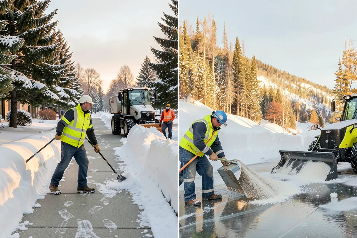 Ramp Snow Removal in Concrete, Skagit County, WA - Clear the full ramp surface from base to crest