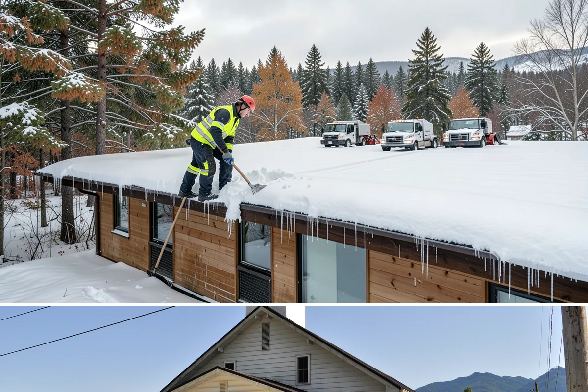 Ramp Snow Removal in Concrete, Skagit County, WA - Keep ramps on active treatment throughout any freeze event, most common in the lowlands from December into February.