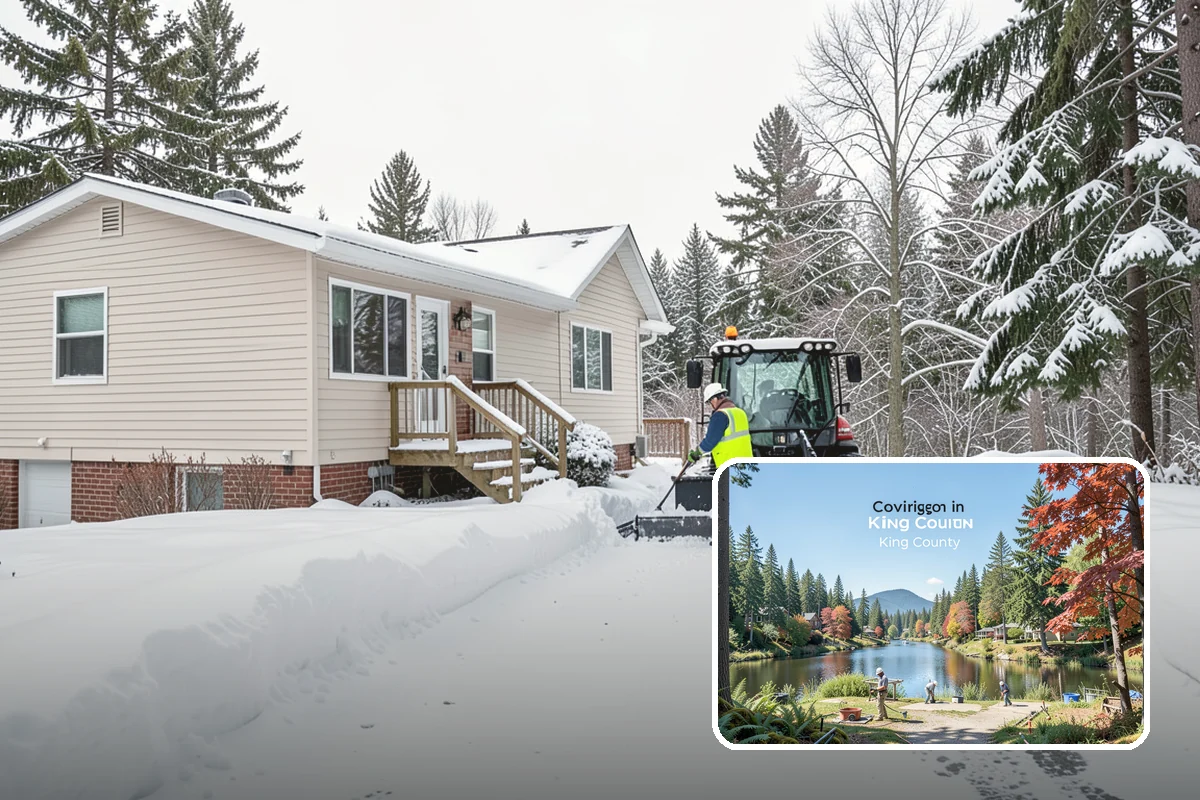 Ramp Snow Removal in Covington, King County, WA - Restores traction on the steepest, highest-risk surfaces