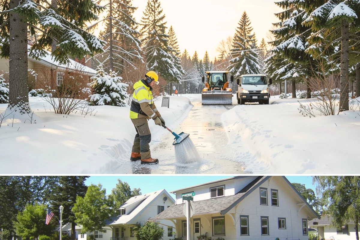 Ramp Snow Removal in DuPont, Pierce County, WA - Keep ramps on active treatment throughout any freeze event, most common in the lowlands from December into February.