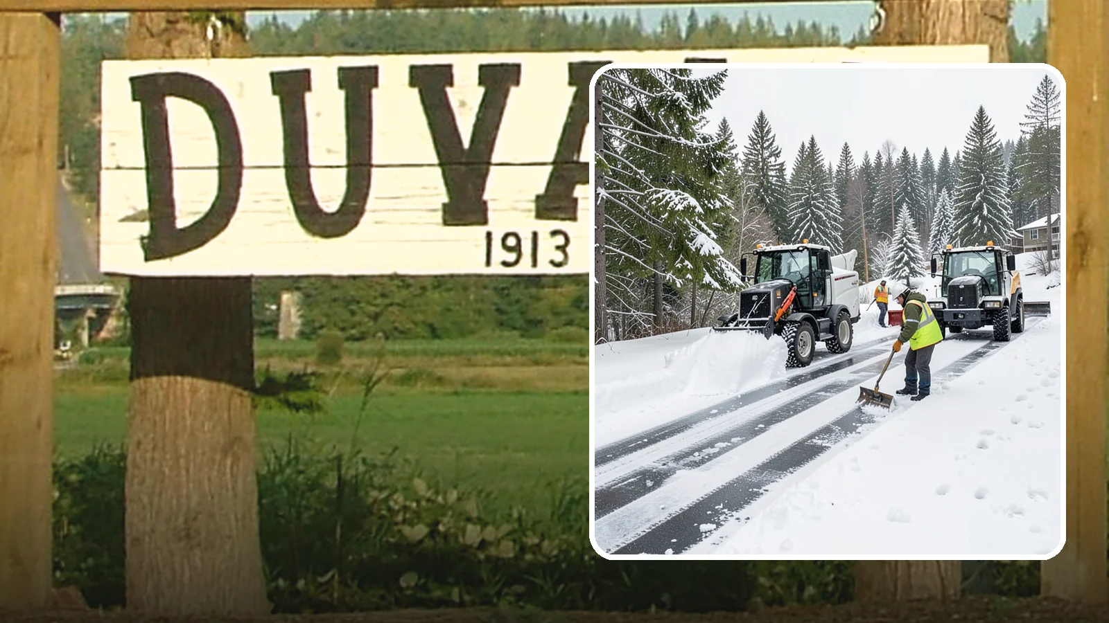 Ramp Snow Removal in Duvall, King County, WA - Clearing of parking ramps and vehicle inclines where snow and ice make grade transitions dangerous for drivers.