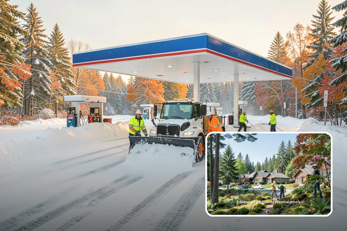 Ramp Snow Removal in Edgewood, Pierce County, WA - Restores traction on the steepest, highest-risk surfaces