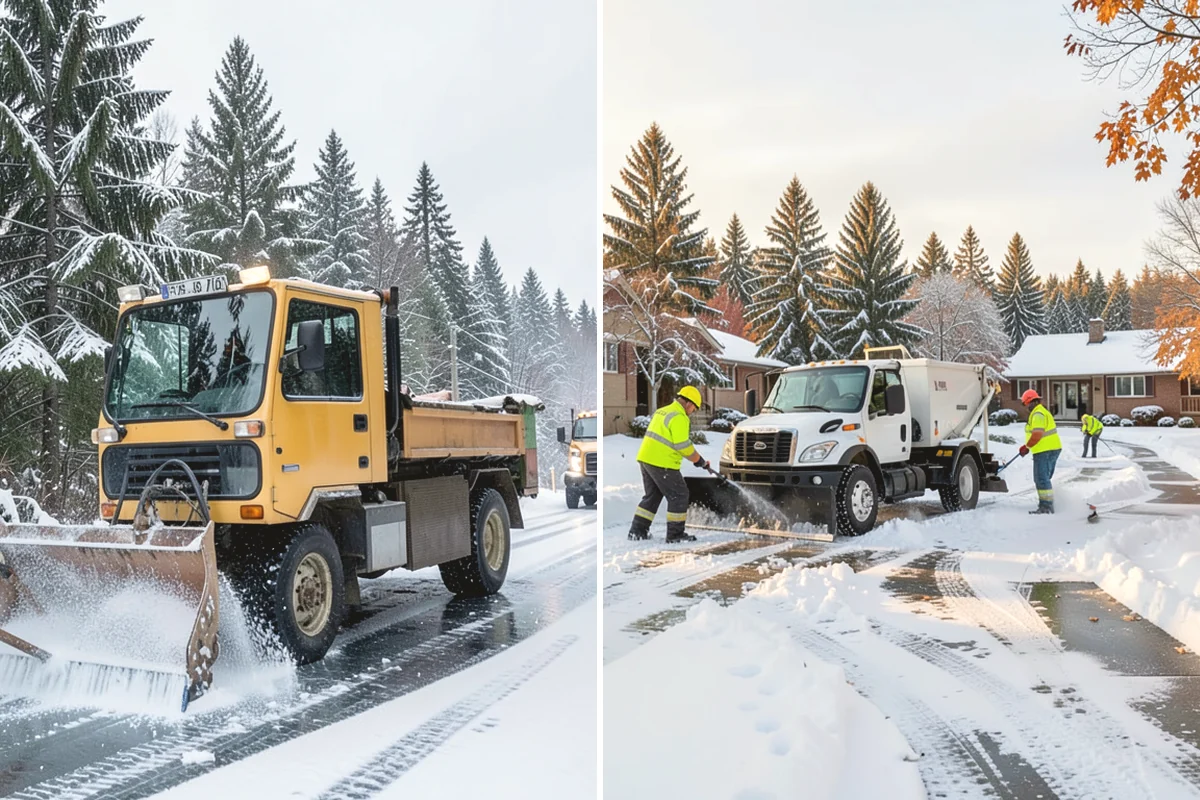 Ramp Snow Removal in Edgewood, Pierce County, WA - Clear the full ramp surface from base to crest