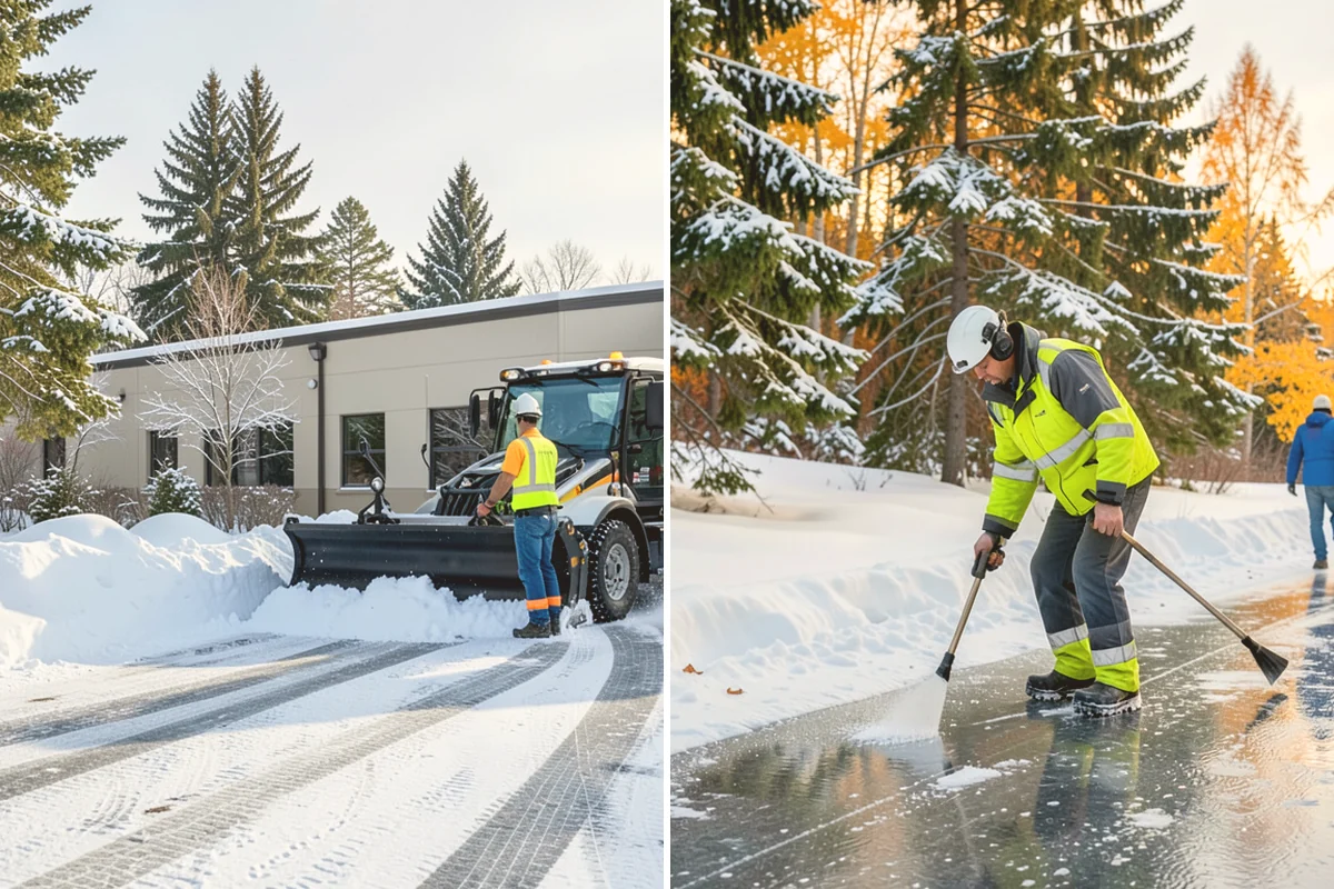 Ramp Snow Removal in Edmonds, Snohomish County, WA - Clear the full ramp surface from base to crest
