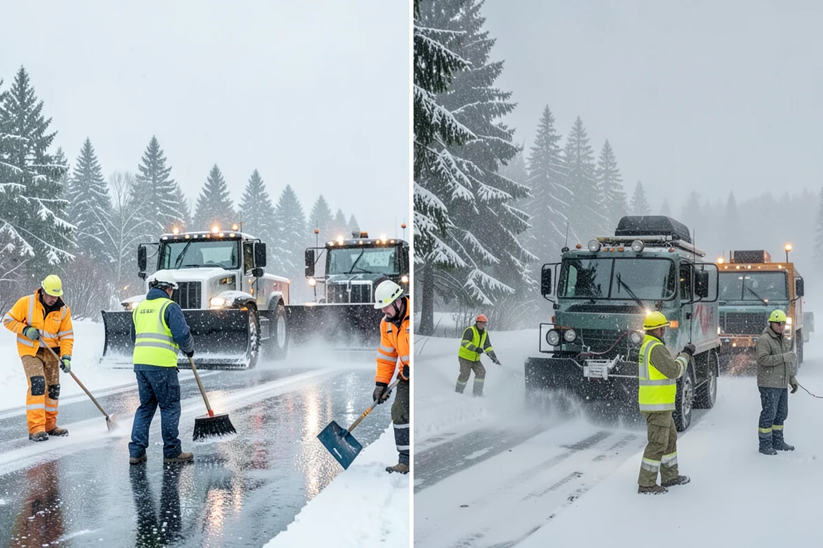 Ramp Snow Removal in Everett, Snohomish County, WA - Clear the full ramp surface from base to crest
