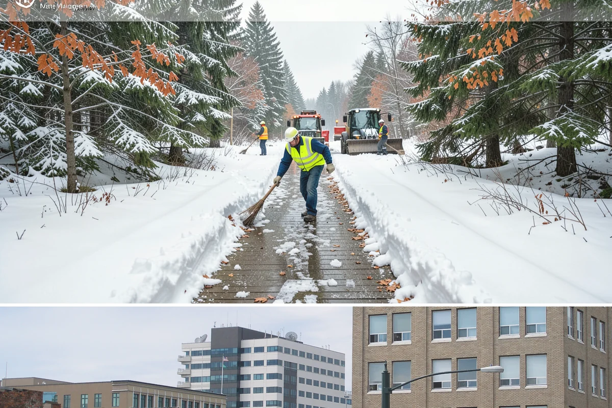 Ramp Snow Removal in Everett, Snohomish County, WA - Keep ramps on active treatment throughout any freeze event, most common in the lowlands from December into February.