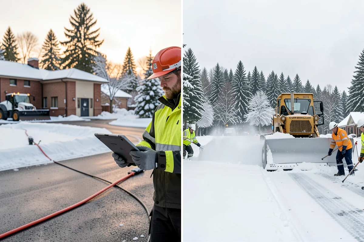 Ramp Snow Removal in Fircrest, Pierce County, WA - Clear the full ramp surface from base to crest