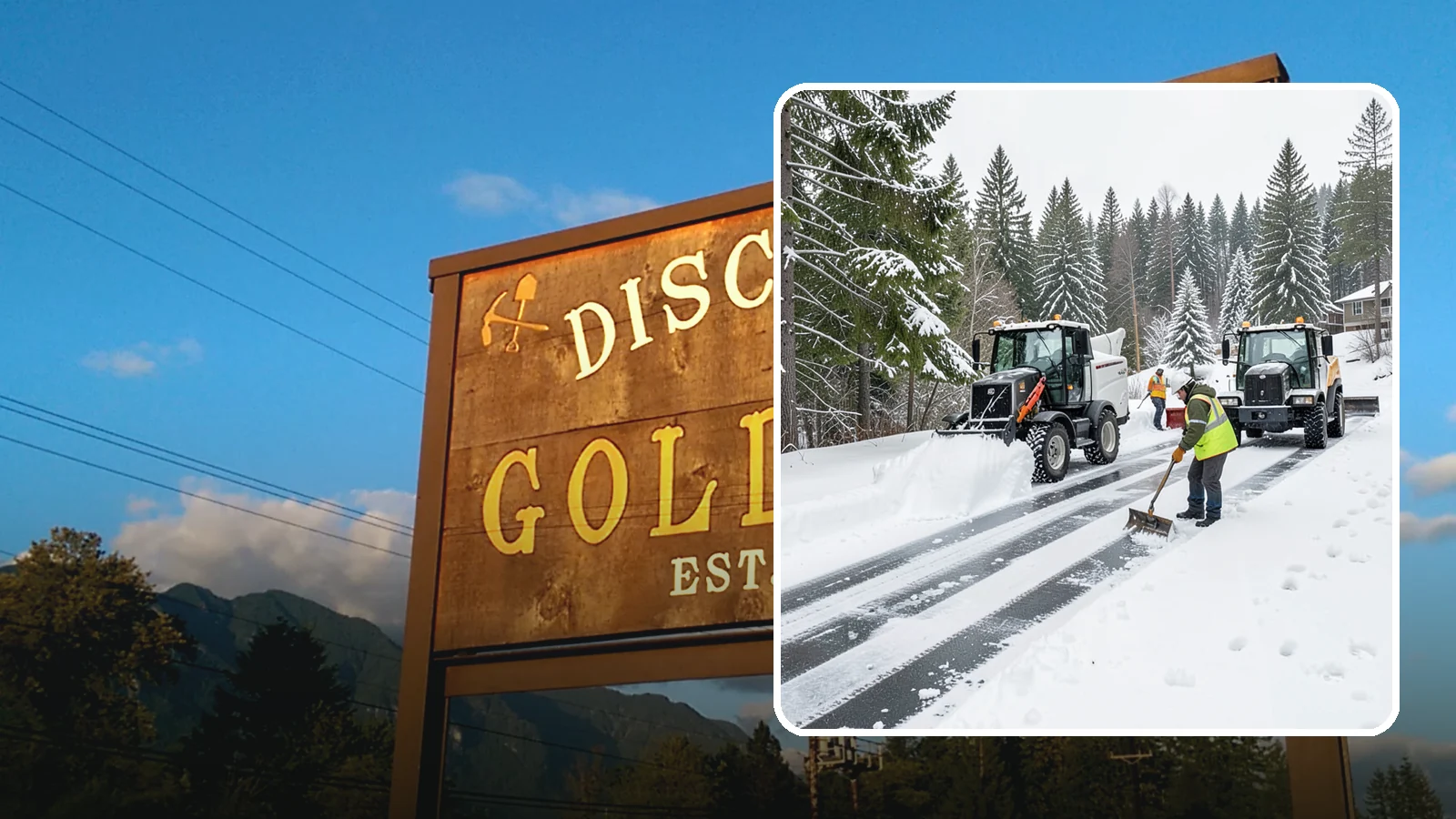 Ramp Snow Removal in Gold Bar, Snohomish County, WA - Clearing of parking ramps and vehicle inclines where snow and ice make grade transitions dangerous for drivers.