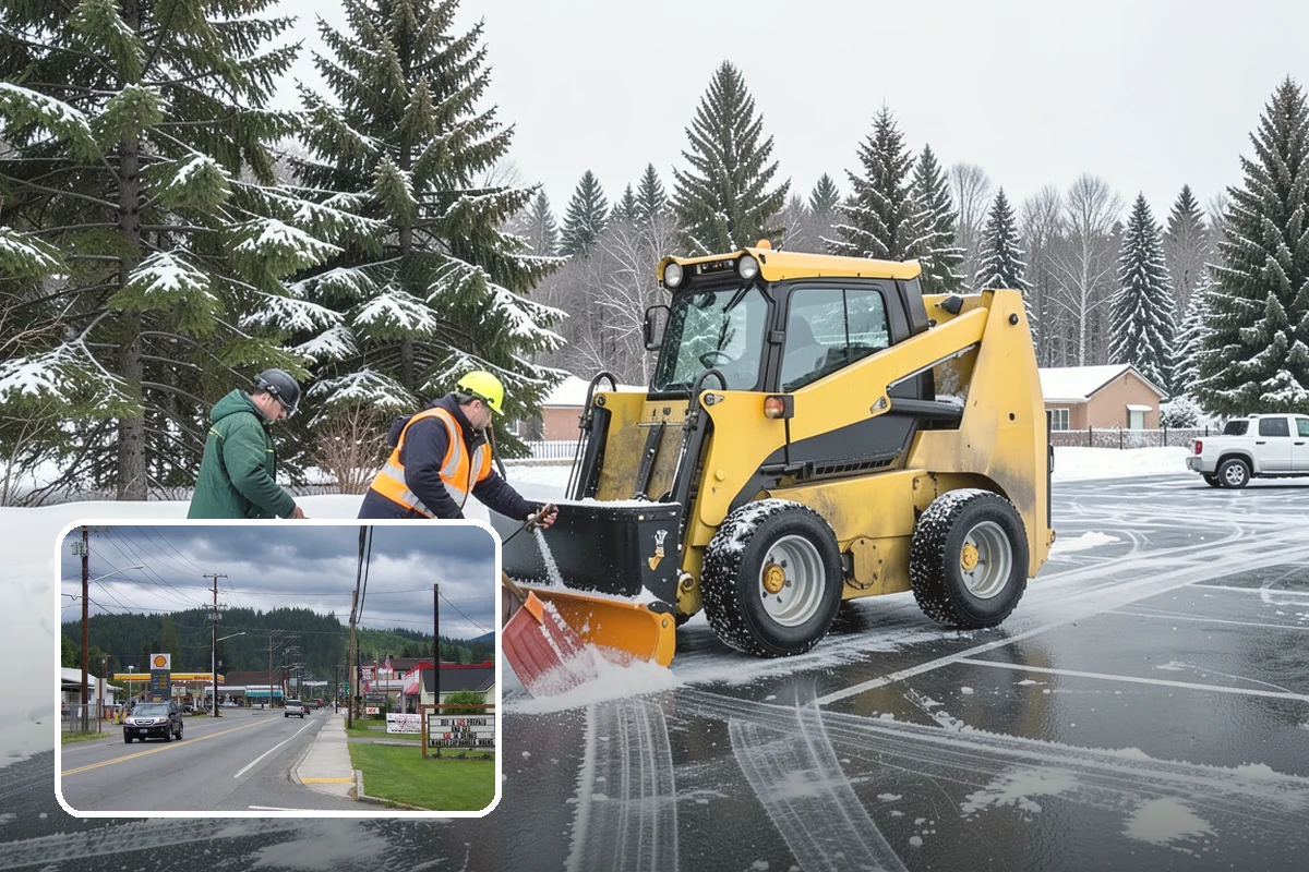 Ramp Snow Removal in Granite Falls, Snohomish County, WA - Restores traction on the steepest, highest-risk surfaces