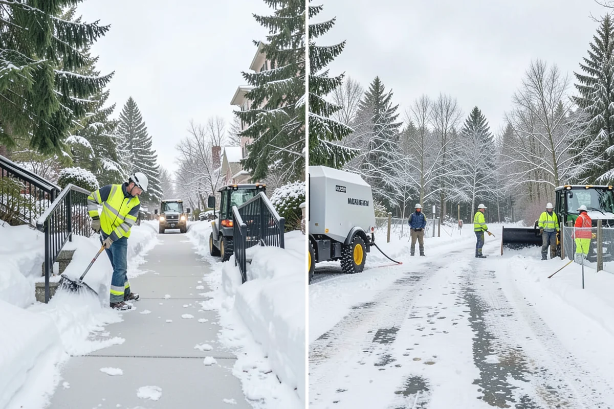 Ramp Snow Removal in Hamilton, Skagit County, WA - Clear the full ramp surface from base to crest