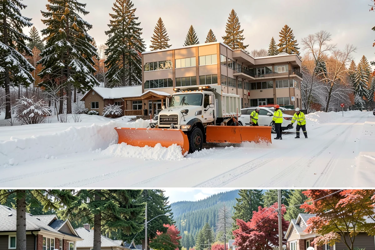Ramp Snow Removal in Hunts Point, King County, WA - Keep ramps on active treatment throughout any freeze event, most common in the lowlands from December into February.