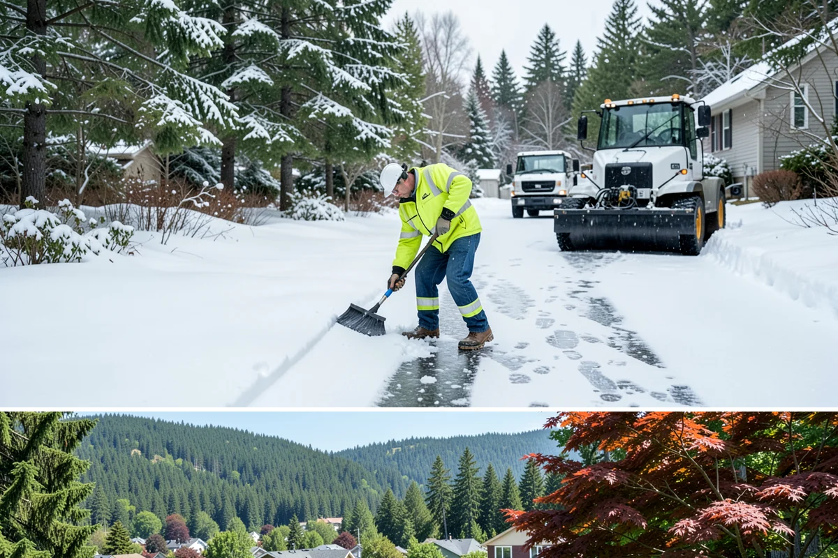 Ramp Snow Removal in Index, Snohomish County, WA - Keep ramps on active treatment throughout any freeze event, most common in the lowlands from December into February.