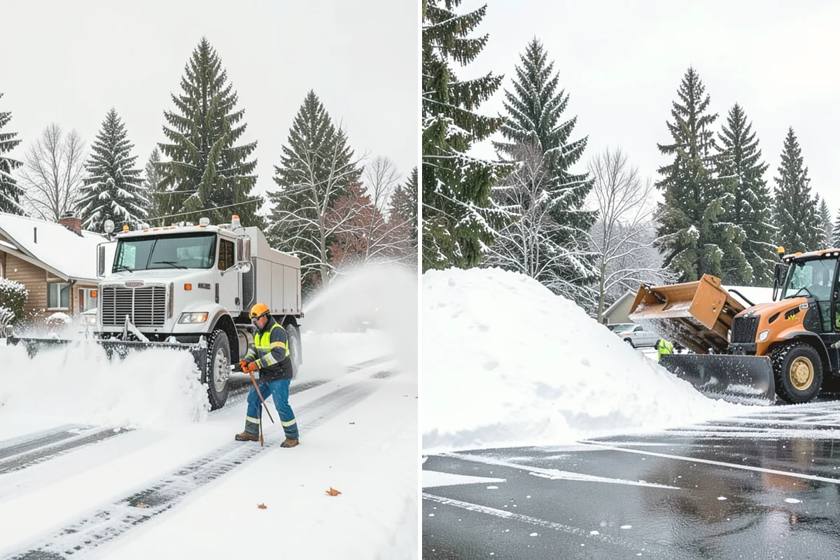 Ramp Snow Removal in Issaquah, King County, WA - Clear the full ramp surface from base to crest