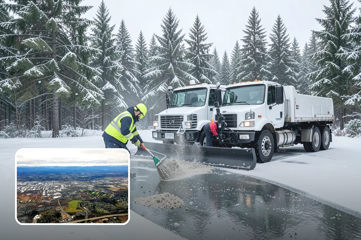 Ramp Snow Removal in Kent, King County, WA - Restores traction on the steepest, highest-risk surfaces