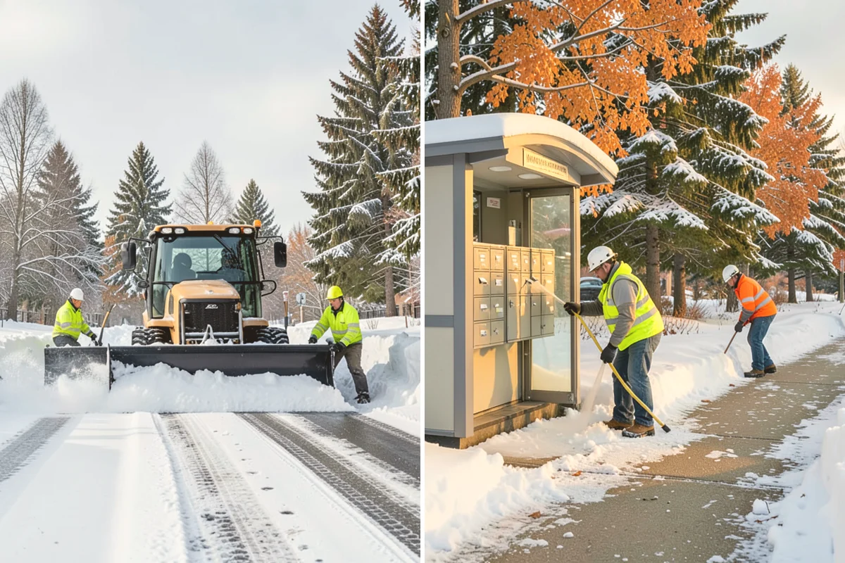Ramp Snow Removal in Kirkland, King County, WA - Clear the full ramp surface from base to crest