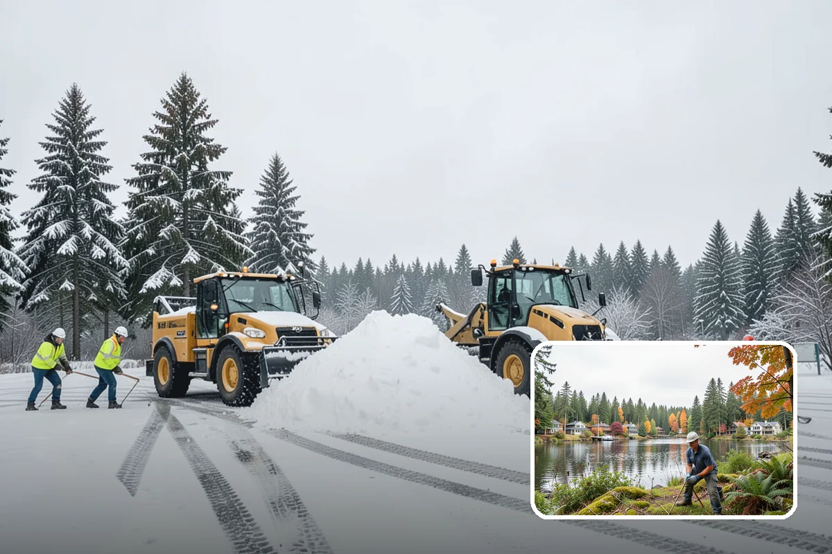 Ramp Snow Removal in La Conner, Skagit County, WA - Restores traction on the steepest, highest-risk surfaces