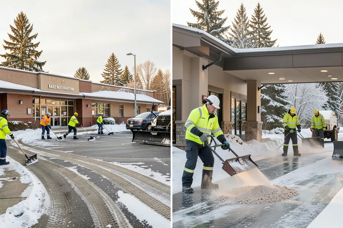 Ramp Snow Removal in Lakewood, Pierce County, WA - Clear the full ramp surface from base to crest