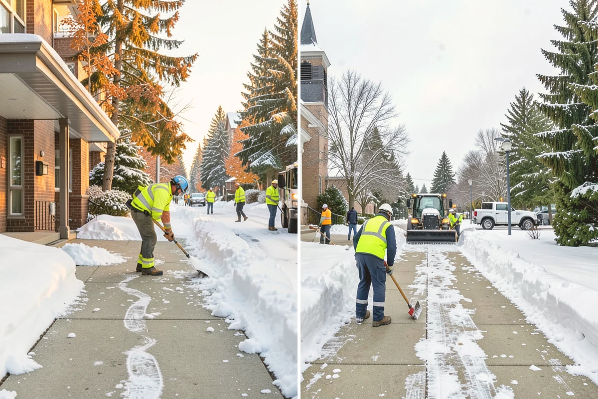 Ramp Snow Removal in Langley, Island County, WA - Clear the full ramp surface from base to crest