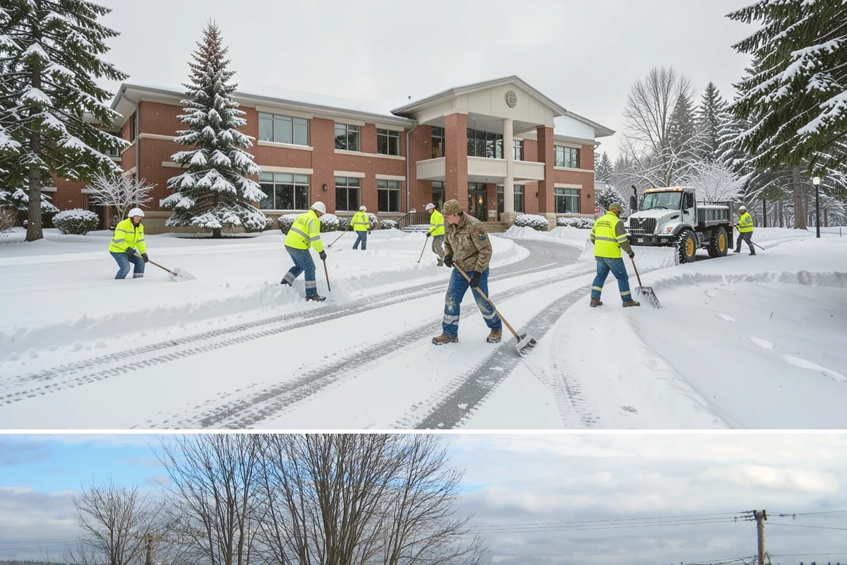 Ramp Snow Removal in Langley, Island County, WA - Keep ramps on active treatment throughout any freeze event, most common in the lowlands from December into February.