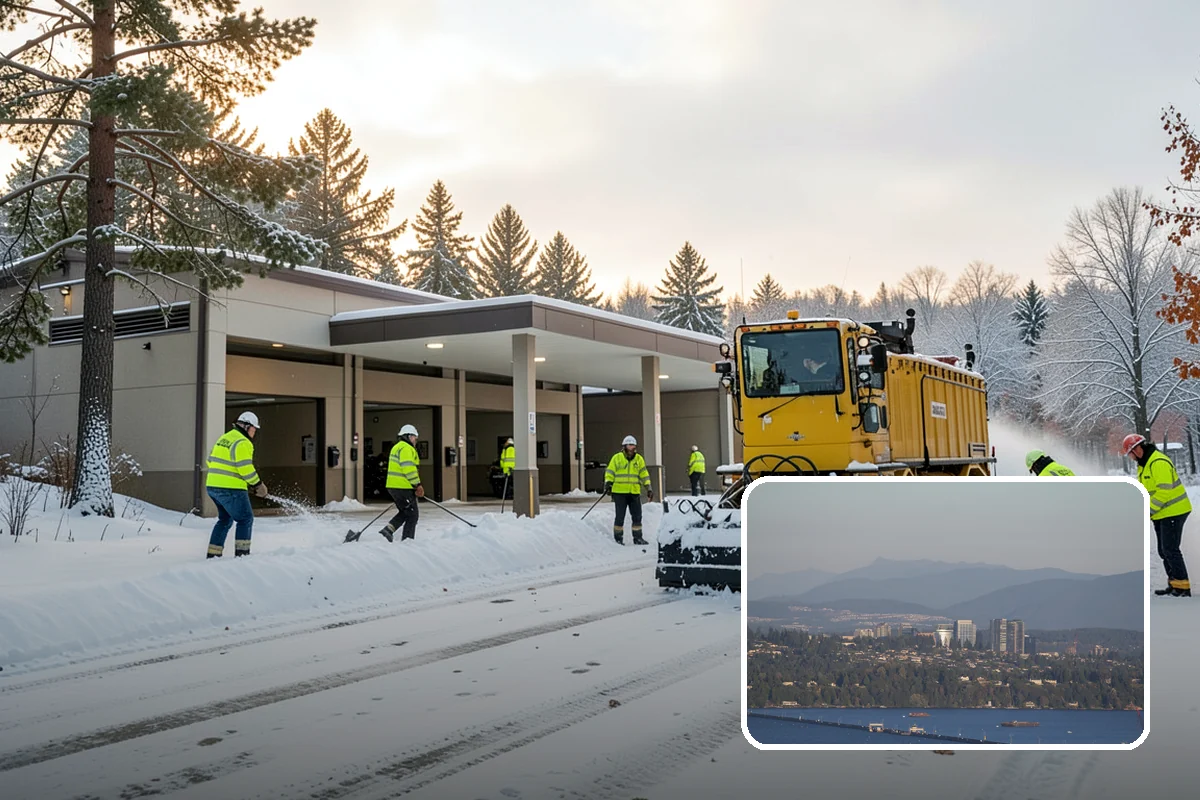 Ramp Snow Removal in Medina, King County, WA - Restores traction on the steepest, highest-risk surfaces