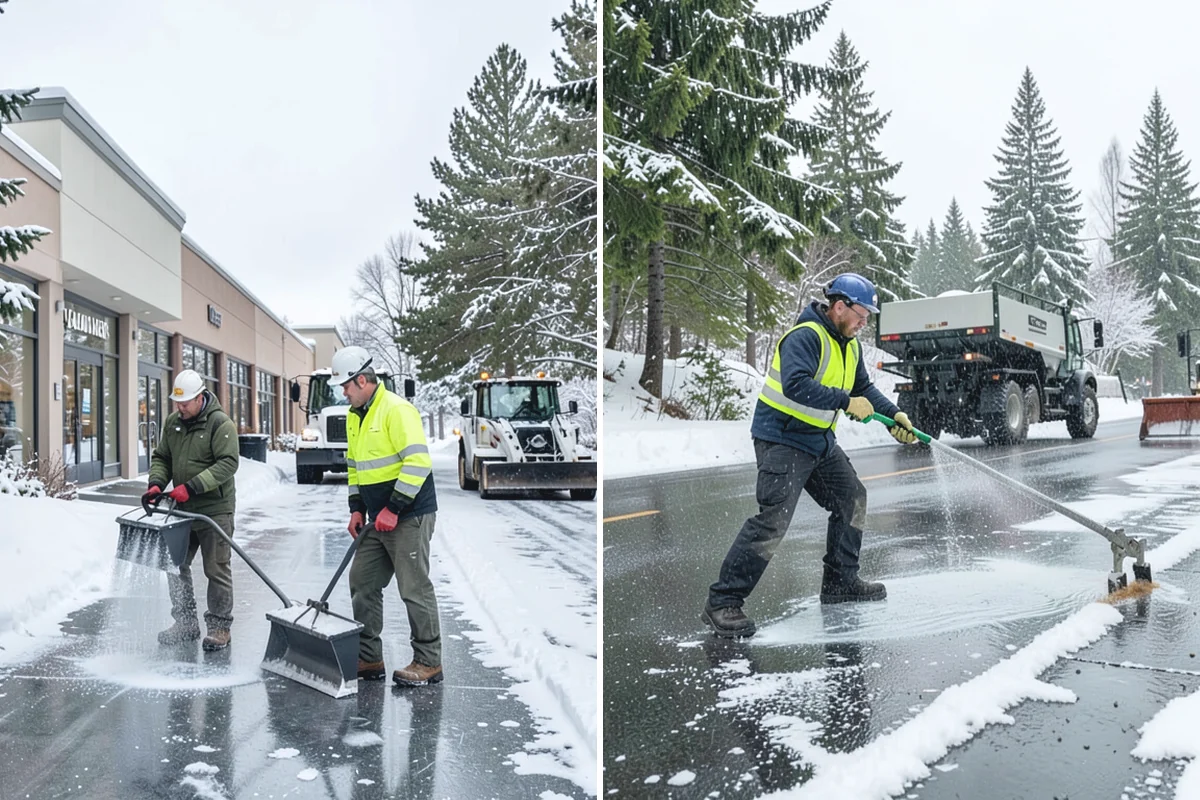 Ramp Snow Removal in Medina, King County, WA - Clear the full ramp surface from base to crest