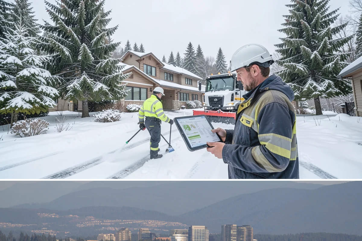Ramp Snow Removal in Medina, King County, WA - Keep ramps on active treatment throughout any freeze event, most common in the lowlands from December into February.