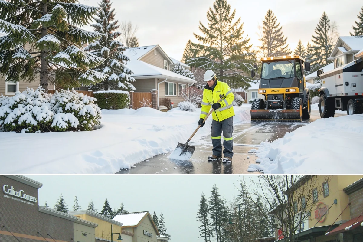 Ramp Snow Removal in Mill Creek, Snohomish County, WA - Keep ramps on active treatment throughout any freeze event, most common in the lowlands from December into February.