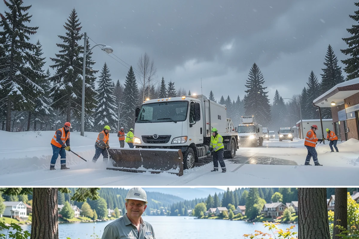 Ramp Snow Removal in Milton, King County, WA - Keep ramps on active treatment throughout any freeze event, most common in the lowlands from December into February.