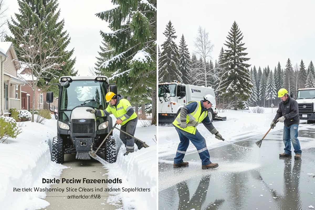 Ramp Snow Removal in Mukilteo, Snohomish County, WA - Clear the full ramp surface from base to crest