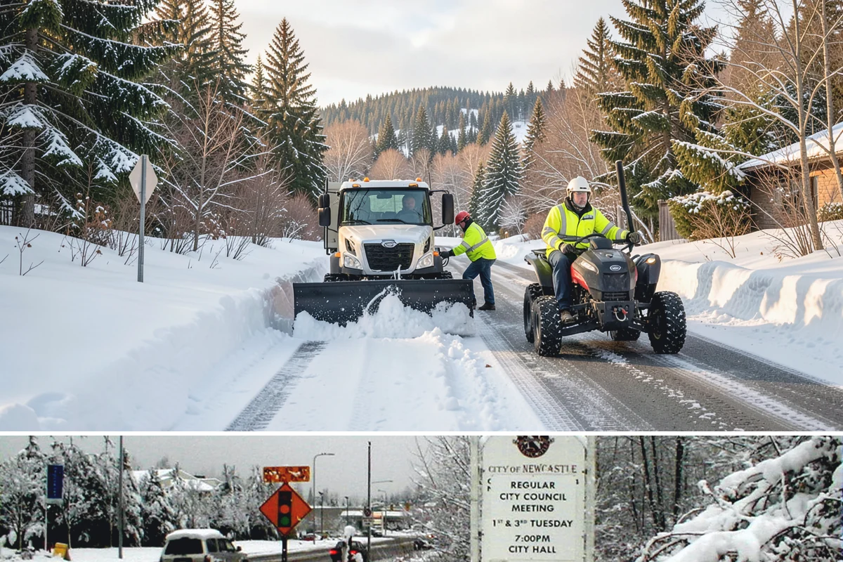 Ramp Snow Removal in Newcastle, King County, WA - Keep ramps on active treatment throughout any freeze event, most common in the lowlands from December into February.