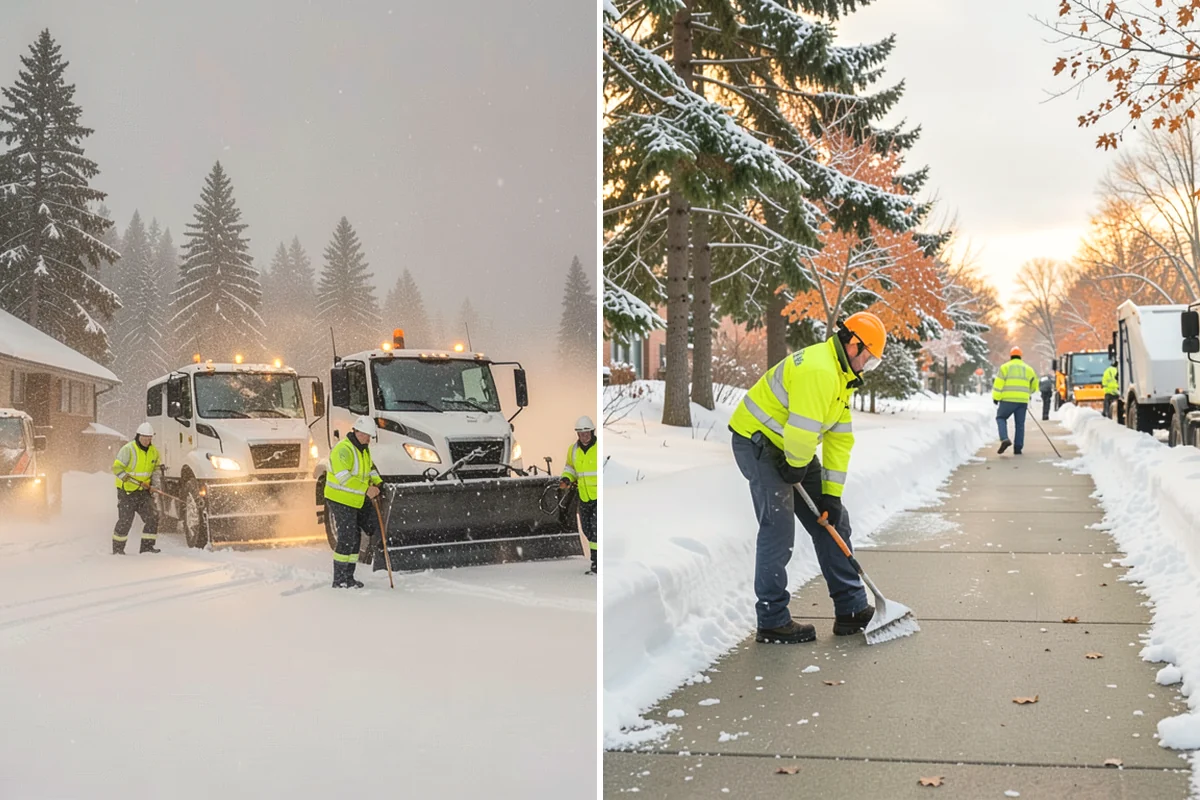 Ramp Snow Removal in Ruston, Pierce County, WA - Clear the full ramp surface from base to crest