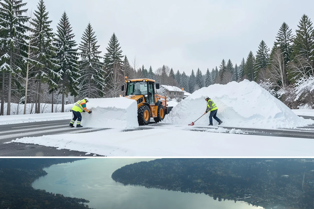 Ramp Snow Removal in Sammamish, King County, WA - Keep ramps on active treatment throughout any freeze event, most common in the lowlands from December into February.