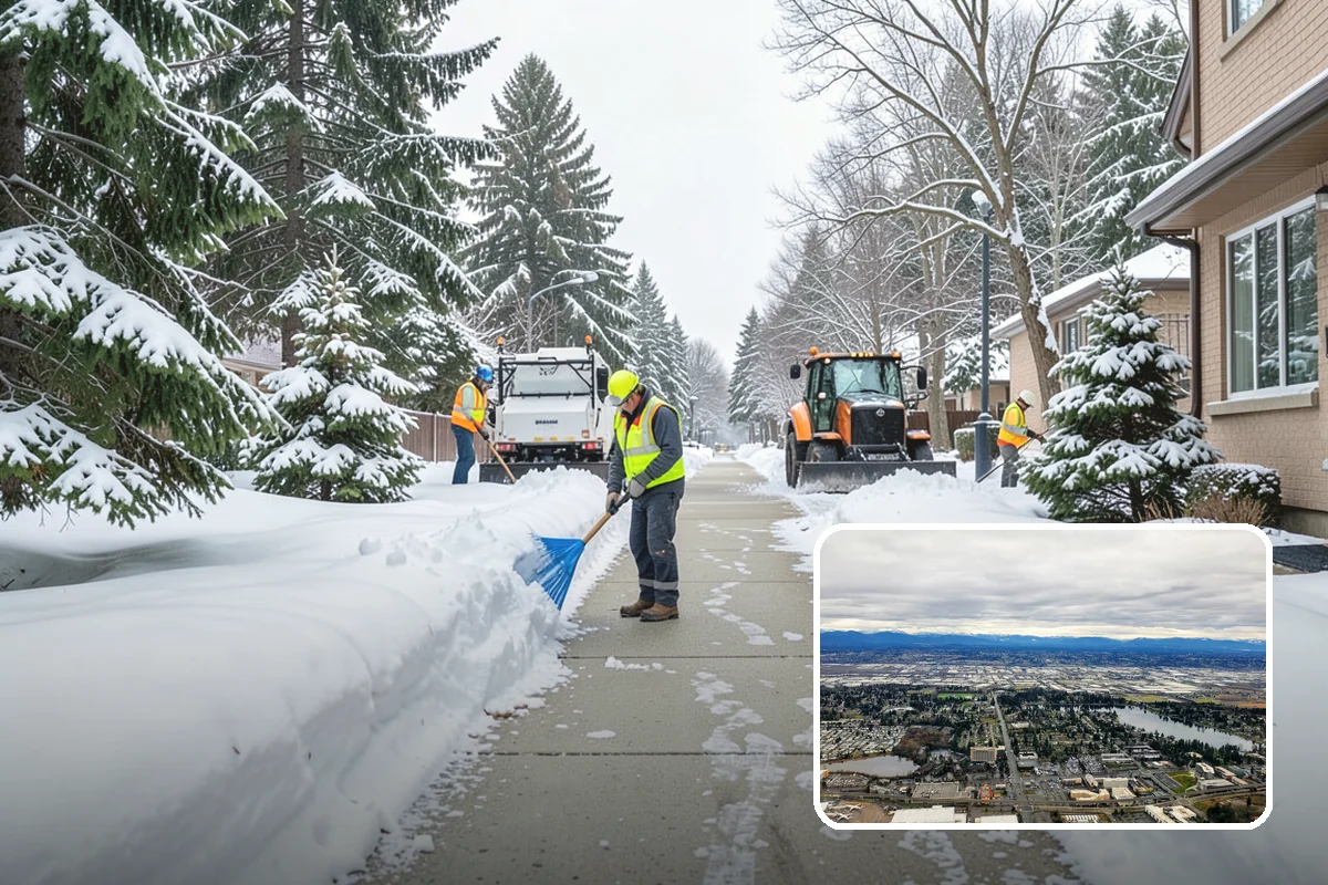 Ramp Snow Removal in SeaTac, King County, WA - Restores traction on the steepest, highest-risk surfaces