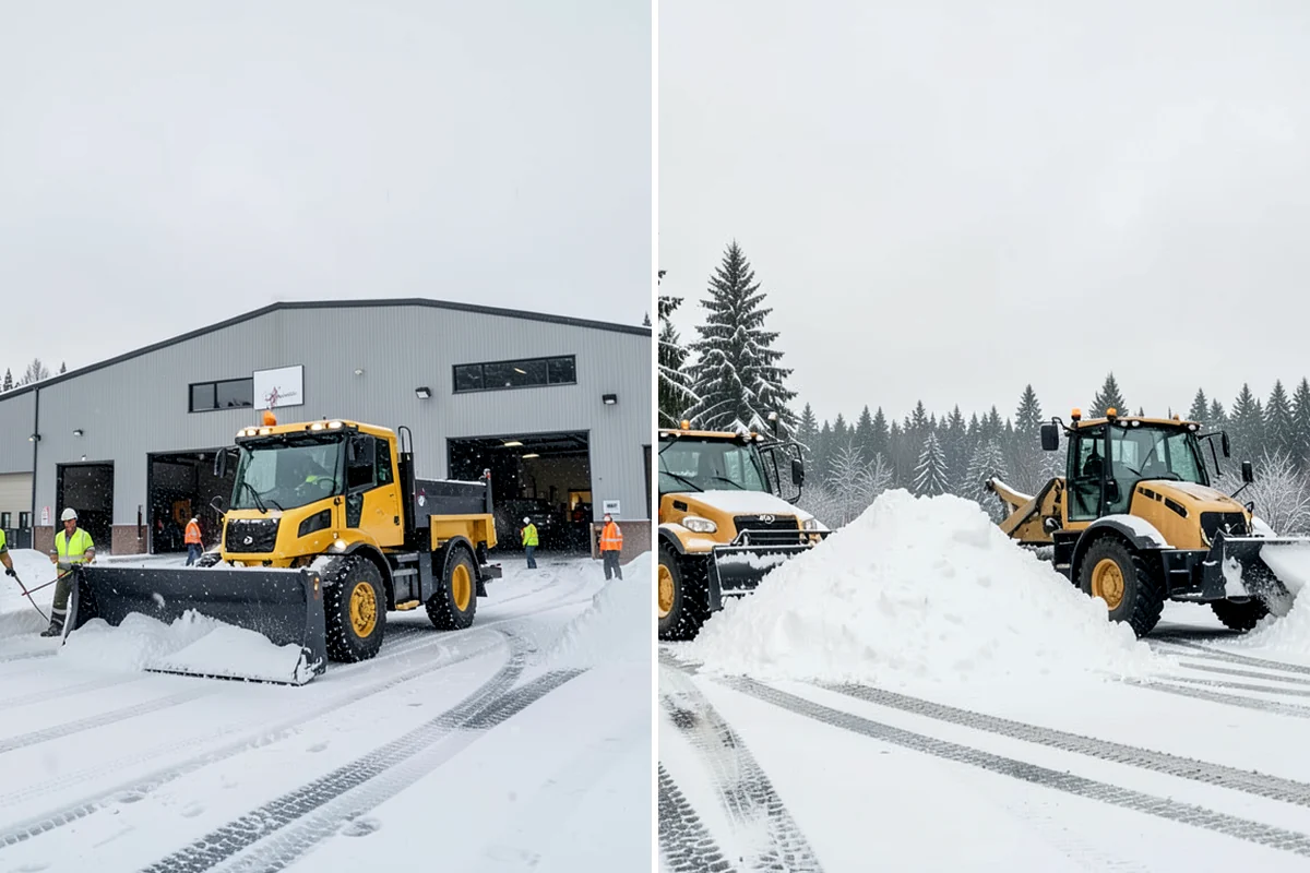 Ramp Snow Removal in SeaTac, King County, WA - Clear the full ramp surface from base to crest
