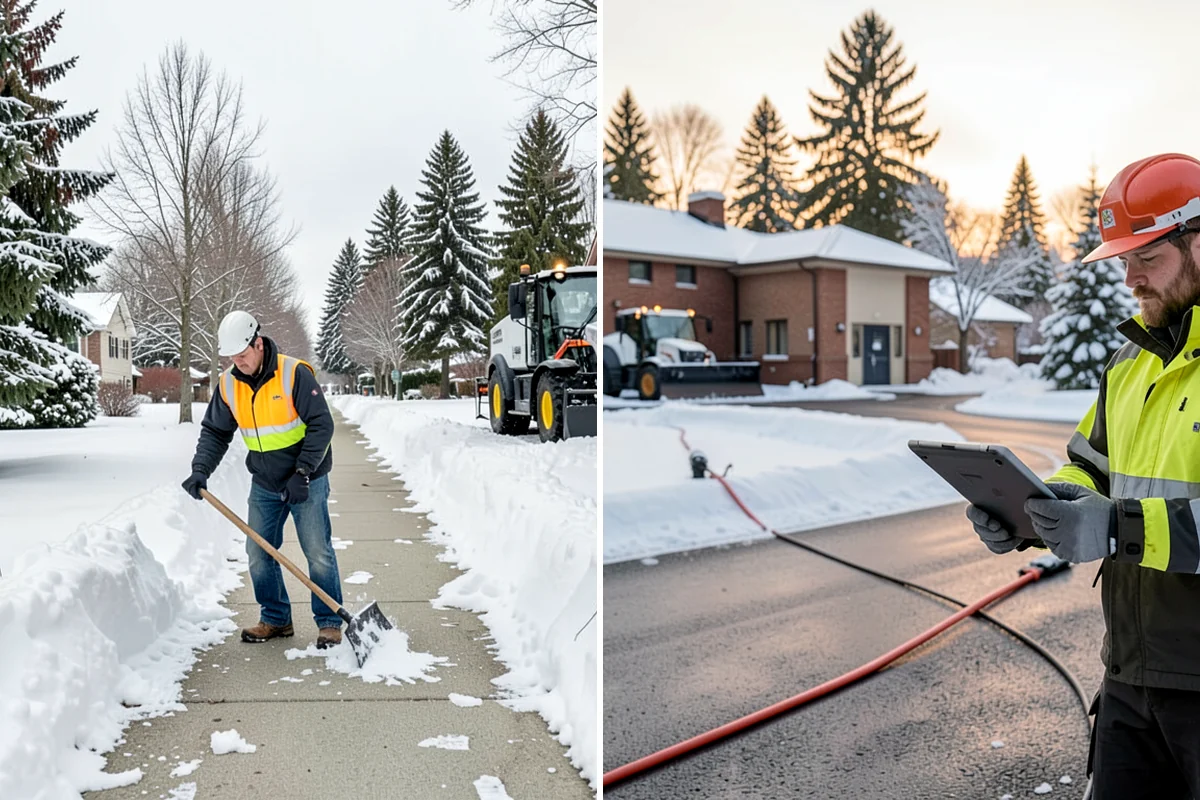 Ramp Snow Removal in Seattle, King County, WA - Clear the full ramp surface from base to crest