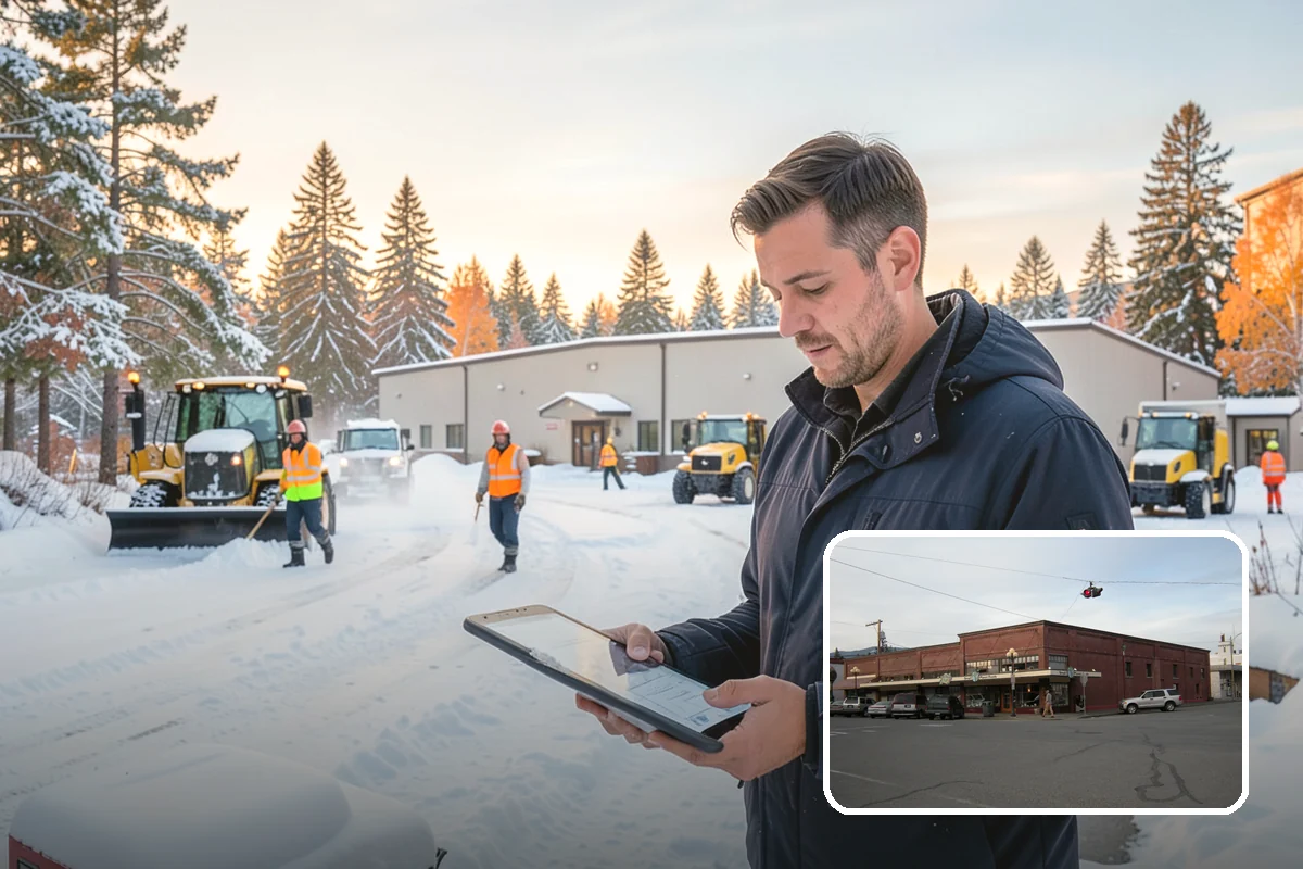 Ramp Snow Removal in Sedro-Woolley, Skagit County, WA - Restores traction on the steepest, highest-risk surfaces