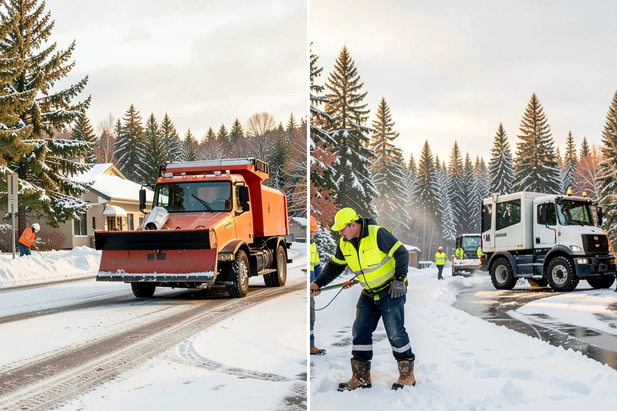 Ramp Snow Removal in Sedro-Woolley, Skagit County, WA - Clear the full ramp surface from base to crest