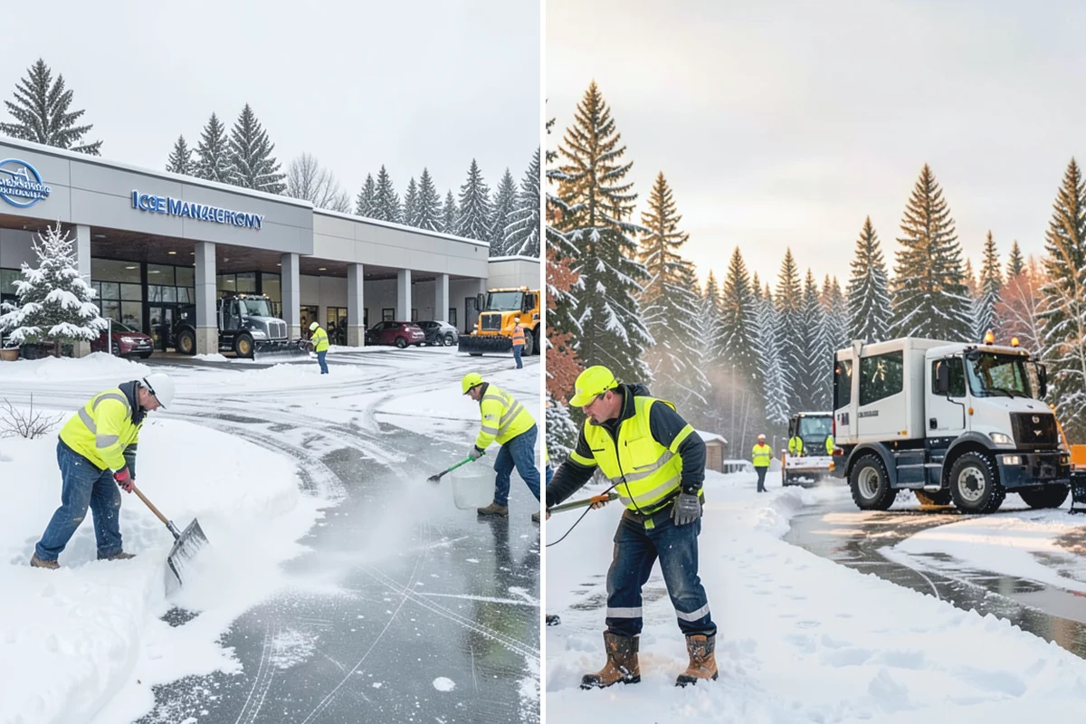 Ramp Snow Removal in South Prairie, Pierce County, WA - Clear the full ramp surface from base to crest