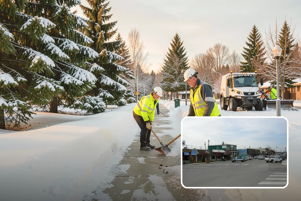 Ramp Snow Removal in Stanwood, Snohomish County, WA - Restores traction on the steepest, highest-risk surfaces
