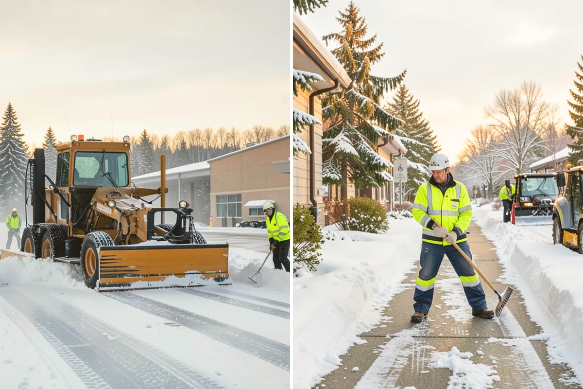 Ramp Snow Removal in Stanwood, Snohomish County, WA - Clear the full ramp surface from base to crest