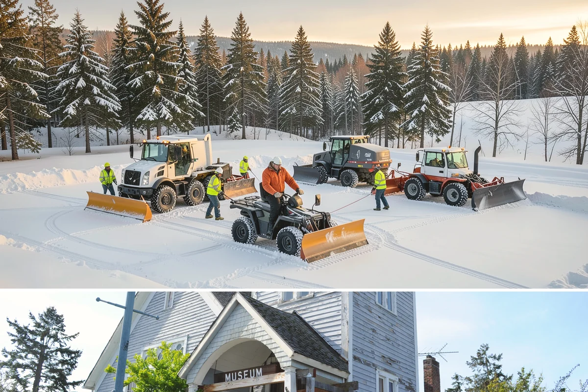 Ramp Snow Removal in Steilacoom, Pierce County, WA - Keep ramps on active treatment throughout any freeze event, most common in the lowlands from December into February.